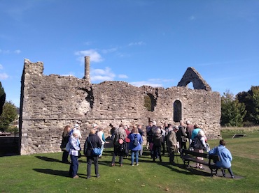 Remains of Christchurch Castle